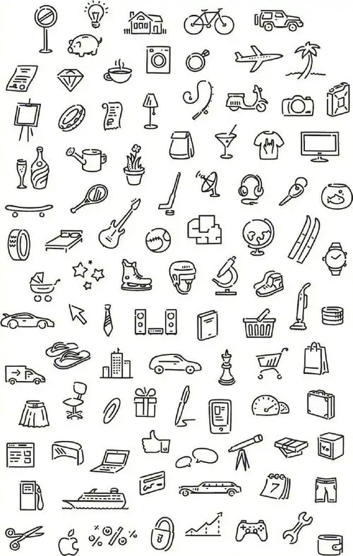 起到点缀作用的小图案,通常一份好看的手抄报,往往少不了这些装饰.