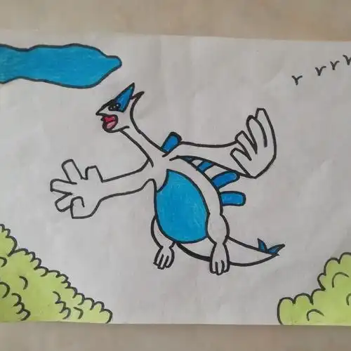 洛奇亚简笔画极速上线