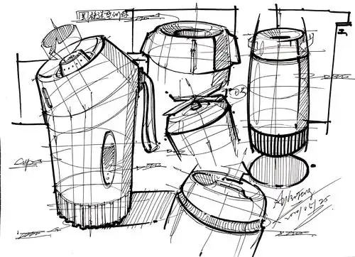 工业产品设计手绘,工业产品设计考研,工业产品设计师手绘本,产品设计