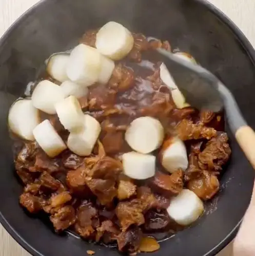 山药炖牛肉(二组 白宇希)