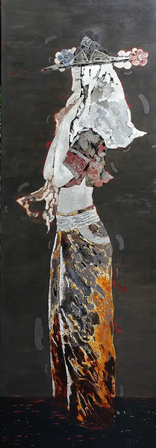 "红与黑"的境界——评著名画家汤志义的漆画艺术 - 海报新闻