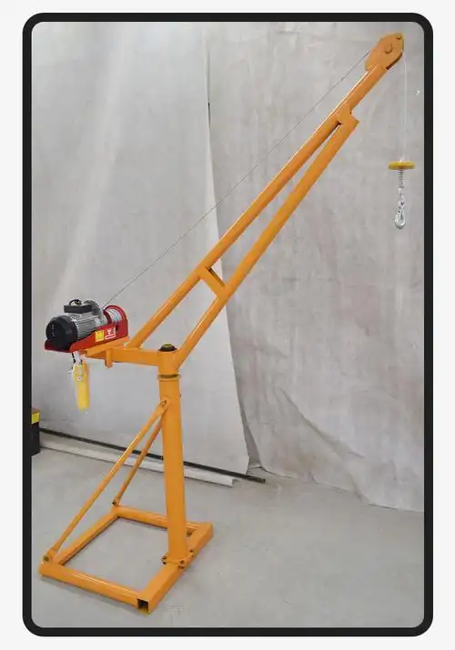 吊机家用起重机小型电动升降提升机上料机1吨建筑装修卷扬机220v全套