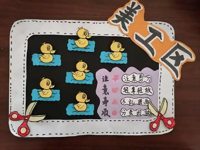 学前教育专业活动区进区卡的设计