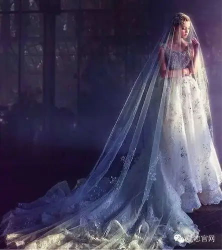 双子座:性感绑带婚纱