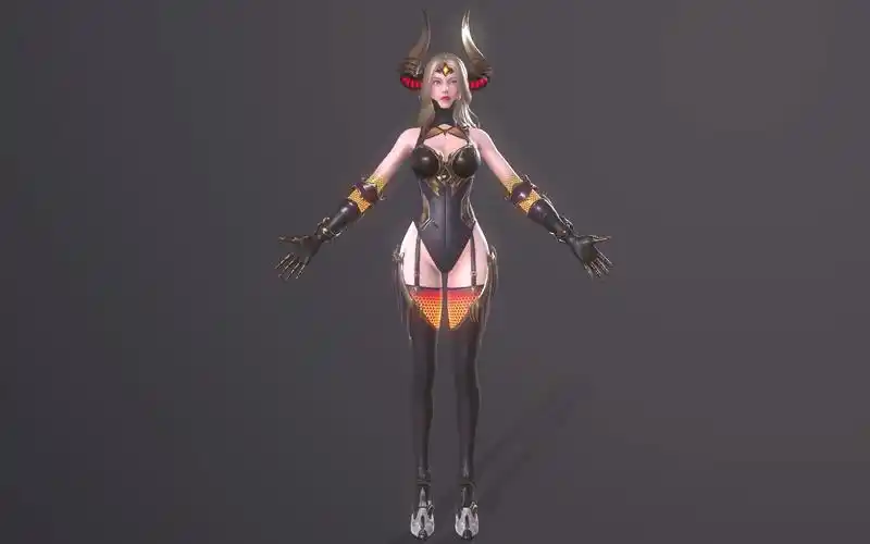 【逆战模型4k预览】变身女英雄升级版!新老婆!