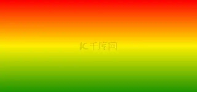 简约橙色绿色渐变banner背景