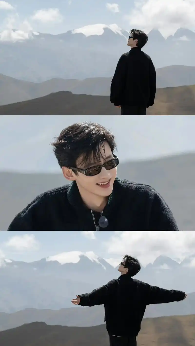 白敬亭三图壁纸 - 抖音