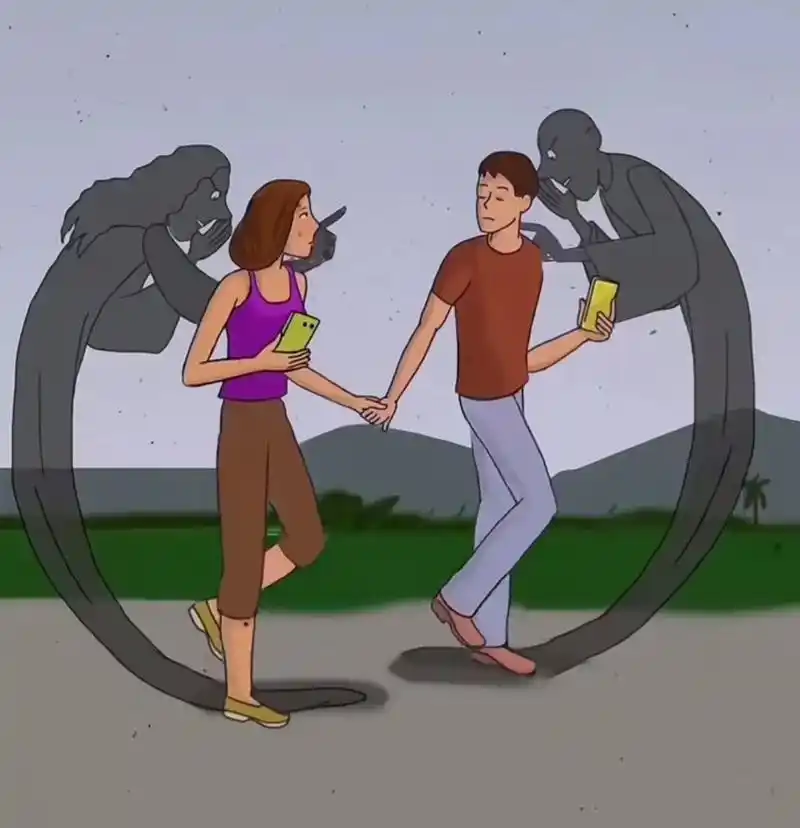 你看懂了吗?#讽刺人性 #人生哲理 #画中画 - 抖音