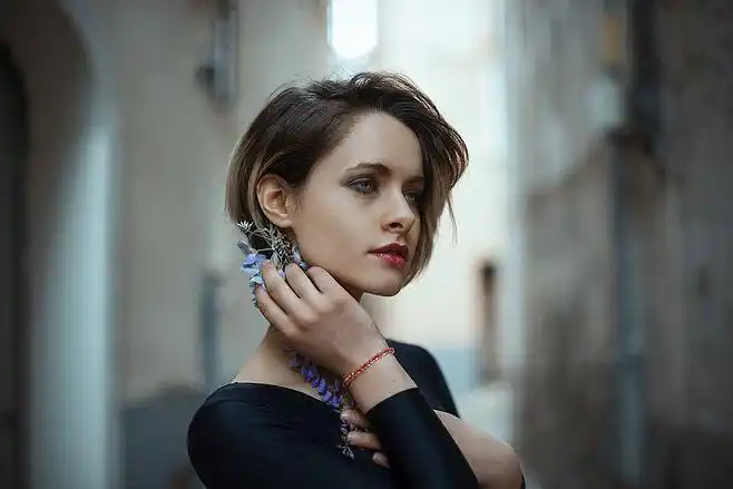 people 2707x1807 women model omar ciamberlano brunette blue eyes