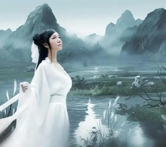 全身图哈.忧伤,红衣,什么都可以.弹琴,跳舞,飘逸