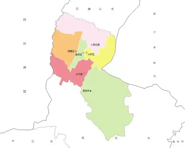 宁夏回族自治区银川市行政区划 银川市区划代码和面积-叶子西西排行榜