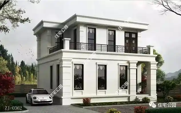 你只是少个图!10套平顶小别墅超好看