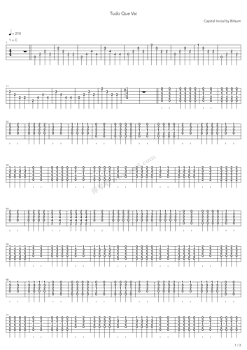 《tnt》,metallica(六线谱 吉他谱吉他谱 第1页