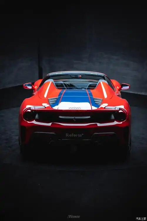 汽车摄影大片之法拉利488pistaspider