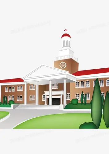 本作品全称为《彩色卡通风一座雄伟的学校创意元素》,使用adobe