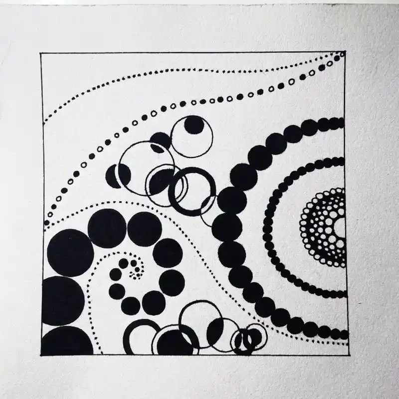 点线面构成作业       点线面好费脑细胞