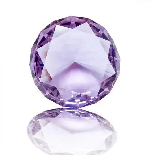 水晶紫水晶玻璃钻石