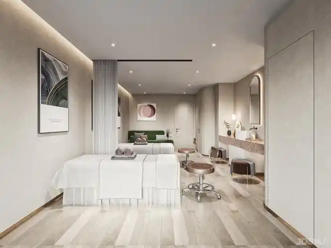 现代美容院包间 -3d模型-模匠网,3d模型下载,免费模型下载,国外模型