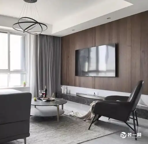 木质元素契合多种装修风格 13款原木电视背景墙案例