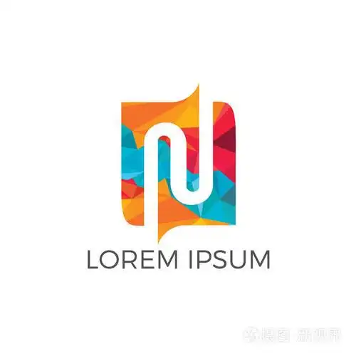 创意字母n标志设计.
