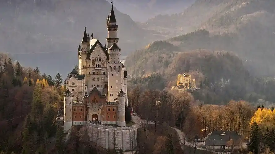 德国的新天鹅堡,高清图片,电脑桌面-壁纸族