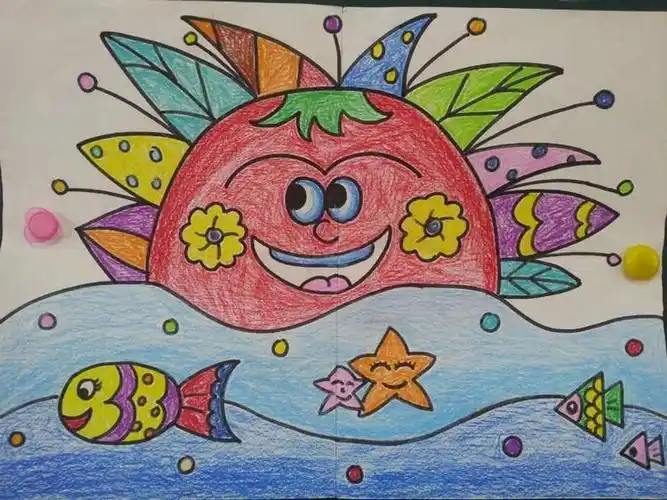 东湖小学五彩童年拓展课程之童心童画