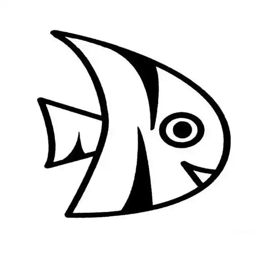 鱼简笔画儿童画 鱼简笔画儿童画少儿美术绘画