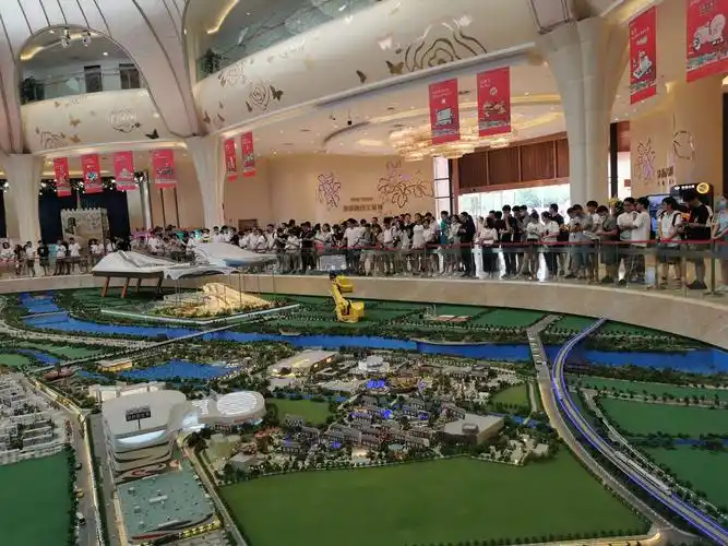 融创文旅城集体沙盘项目讲解
