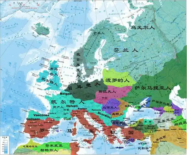 历史⑨课欧洲古代地图巡礼与介绍8