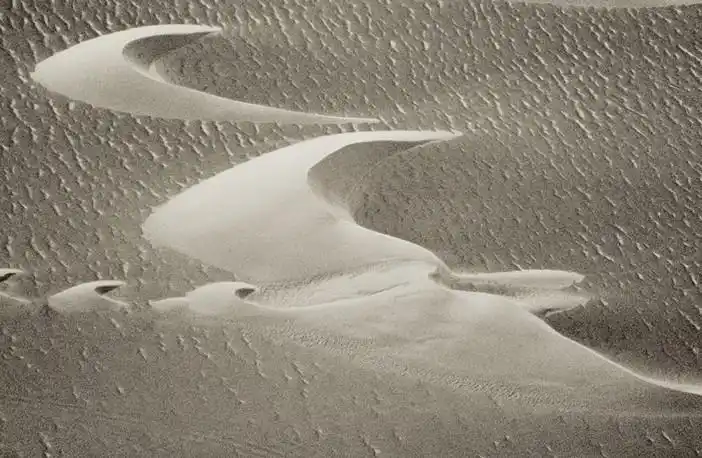 新月形沙丘风向