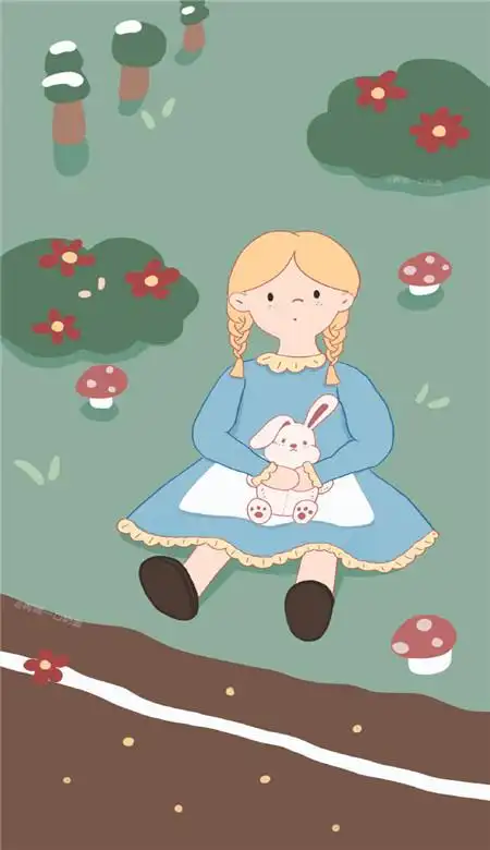 最新可爱萌妹子最爱系列卡通壁纸 2021可可爱爱的卡通壁纸无水印