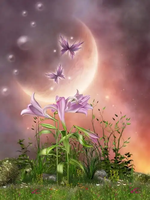 卡通梦幻童话背景图片第13张