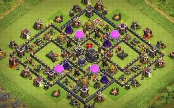 部落冲突九本最强阵型怎么布置-9本最强布阵链接分享2023