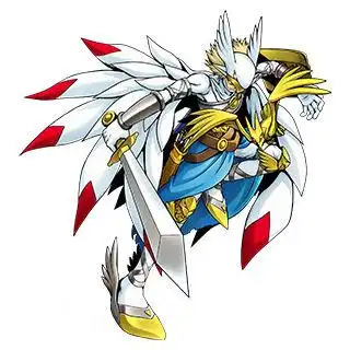 《数码宝贝2》中井上京的麻鹰兽究极体形态是"女武神兽"