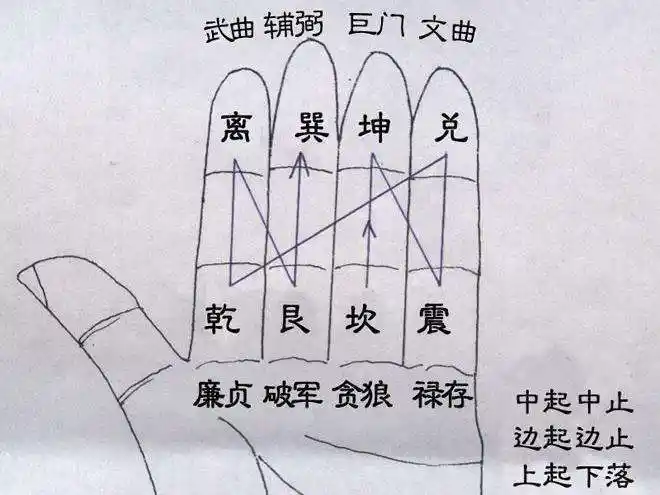 八卦九星翻卦掌解释