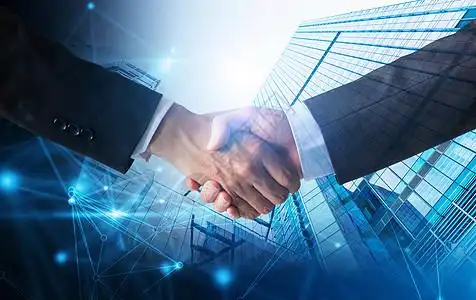 商务合作图片素材