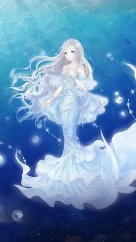 动漫素材|美人鱼,人鱼公主