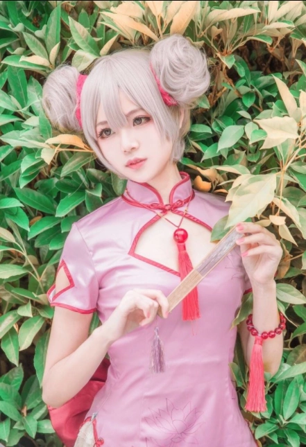 cosplay王者荣耀小乔旗袍图片