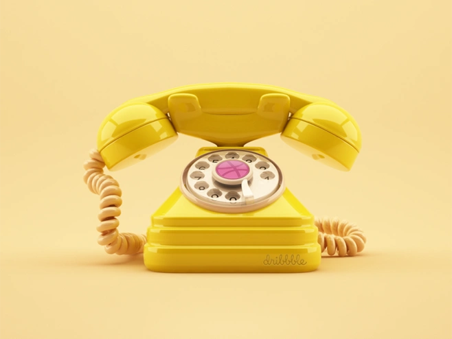 telephone icon dribbble