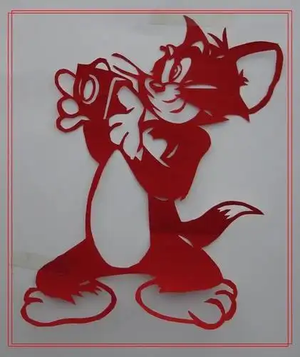 剪纸刀刻画步骤图片 手工剪纸图片大全简单-普车都