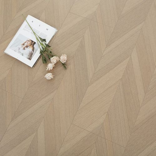 扑哩扑剌ab鱼骨拼人字纹艺术强化复合木地板家用服装店铺灰色耐磨