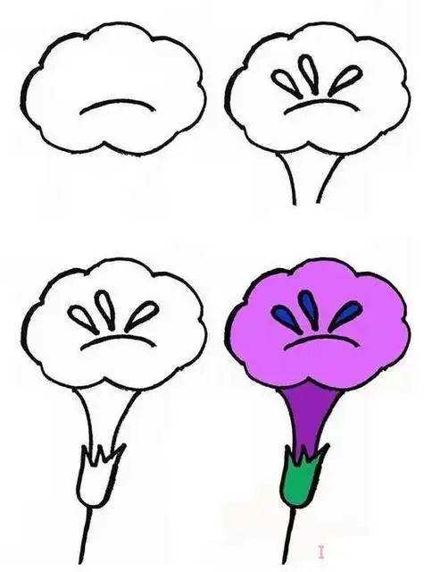 简笔画一幅画漂亮简单