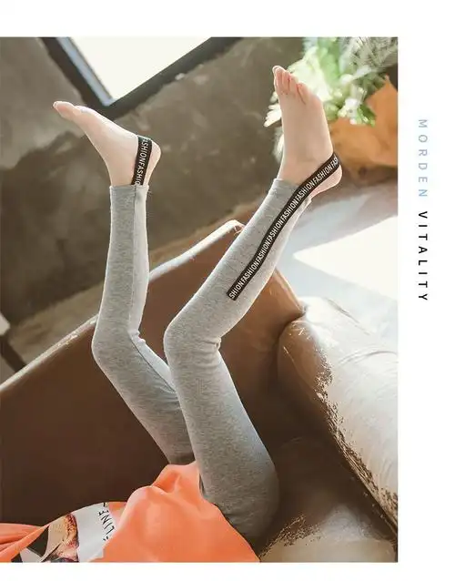 3-12岁小孩子夏天穿的童装女童打底裤2020春秋新款韩版小女孩踩脚裤