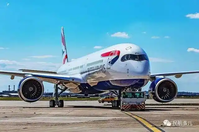 英国航空接收首架空客a350-1000飞机_手机搜狐网
