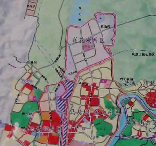 最新达州近期规划图