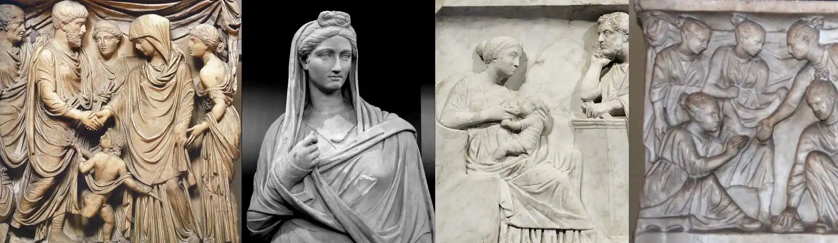 左一是婚礼的场面,其中新娘蒙头,伴娘不蒙头;左二是一位蒙头的已婚