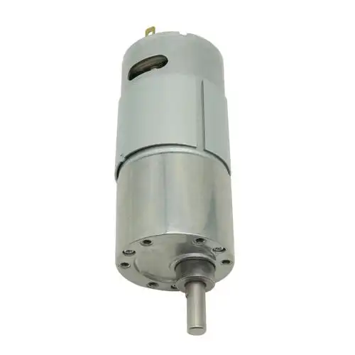 zgb37-3530直流减速电机24v12v低噪音大扭矩金属齿轮可调转速马达