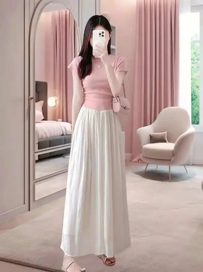 夏季流行时尚女装小香风套装 - 抖音