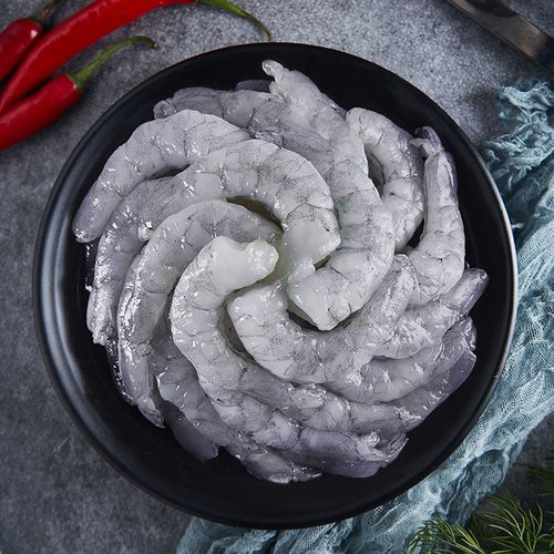 新鲜青虾仁大虾仁冷冻特大白虾仁青虾肉去虾线鲜冻包邮毛重250g