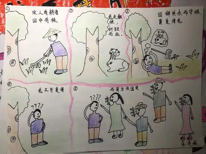 《守株待兔》没有不劳而获的事情,做什么事还是要勤勤恳恳的